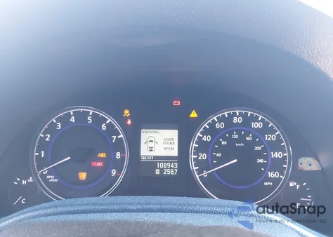 2011 Infiniti G37 Journey from USA, damaged, VIN JN1CV6EK5BM213181